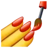 Nail Polish Emoji 💅 image - WhatsApp style