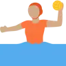 Person Playing Water Polo: Medium Skin Tone Emoji 🤽🏽 image - Twitter / X (Twemoji) style
