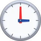 시계 얼굴 세 시계