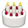 Geburtstagskuchen Emoji 🎂 image - Apple style