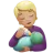 Person Feeding Baby: Medium-Light Skin Tone