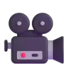 Emoji Cinepresa 🎥 image - Microsoft 3D Fluent style
