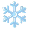 Snowflake Emoji ❄ image - Google Noto Color Animated style