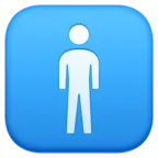 สัญลักษณ์บุรุษ Emoji 🚹 image - Facebook Meta style