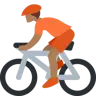 Person Biking: Medium-Dark Skin Tone Emoji 🚴🏾 image - Twitter / X (Twemoji) style