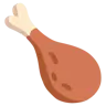 ขาสัตว์ปีก Emoji 🍗 image - Google Noto Color style