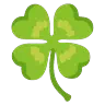 Emoji Quadrifoglio 🍀 image - Google Noto Color Animated style
