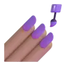 Nail Polish: Medium Skin Tone Emoji 💅🏽 image - Microsoft 3D Fluent style