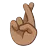 Crossed Fingers: Medium Skin Tone
