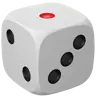 Spiel sterben Emoji 🎲 image - Apple style