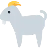 Emoji Capra 🐐 image - Twitter / X (Twemoji) style