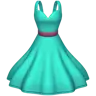 Dress Emoji 👗 image - Apple style