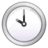 Emoji Clock Face Ten Oclock 🕙 image - Samsung style