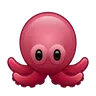 ปลาหมึกยักษ์ Emoji 🐙 image - Telegram style