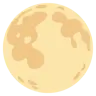 สัญลักษณ์พระจันทร์เต็มดวง Emoji 🌕 image - Google Noto Color style