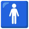 สัญลักษณ์บุรุษ Emoji 🚹 image - Google Noto Color style