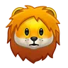 Emoji Lion Face 🦁 image - Telegram style