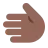 Leftwards Hand: Medium-Dark Skin Tone