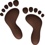Fußabdrücke Emoji 👣 image - Facebook Meta style