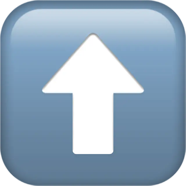 Aufwärts schwarzer Pfeil