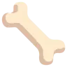 Bone Emoji 🦴 image - Google Noto Color style