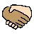Handshake: Medium Skin Tone, Light Skin Tone