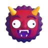 คนญี่ปุ่น Emoji 👹 image - Microsoft 3D Fluent style