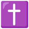 Latin Cross Emoji ✝ image - Google Noto Color style