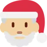 Santa Claus: Medium-Light Skin Tone Emoji 🎅🏼 image - Twitter / X (Twemoji) style