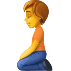 무릎을 꿇은 사람