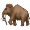 Emoji Mammut 🦣 image - Apple style
