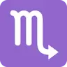 Scorpio Emoji ♏ image - Twitter / X (Twemoji) style