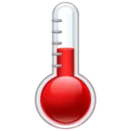 Thermometer Emoji 🌡 image - Facebook Meta style