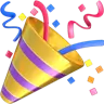 パーティー・ポッパー Emoji 🎉 image - Apple style