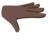 Palm Down Hand: Dark Skin Tone