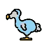Emoji Dodo 🦤 image - OpenMoji style