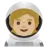 Astronaut: Medium-Light Skin Tone
