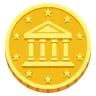 Emoji Moneta 🪙 image - Google Noto Color style