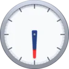 시계 얼굴 6시 30 분