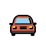รถยนต์ที่กำลังจะมา Emoji 🚘 image - OpenMoji style