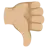 Thumbs Down: Medium-Light Skin Tone
