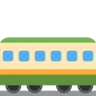 Emoji Carrozza ferroviaria 🚃 image - Twitter / X (Twemoji) style