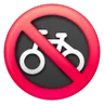 Proibido Bicicletas Emoji 🚳 image - Samsung style