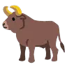 牛 Emoji 🐂 image - Google Noto Color Animated style