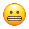 Emoji Faccia da smorfia 😬 image - Telegram style