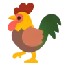 公鸡 Emoji 🐓 image - Google Noto Color style