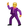 Emoji Dancing dell'uomo 🕺 image - Telegram style