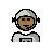 Astronaut: Medium-Dark Skin Tone