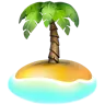 เกาะทะเลทราย Emoji 🏝 image - Apple style