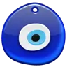 Amulette nazar Emoji 🧿 image - WhatsApp style